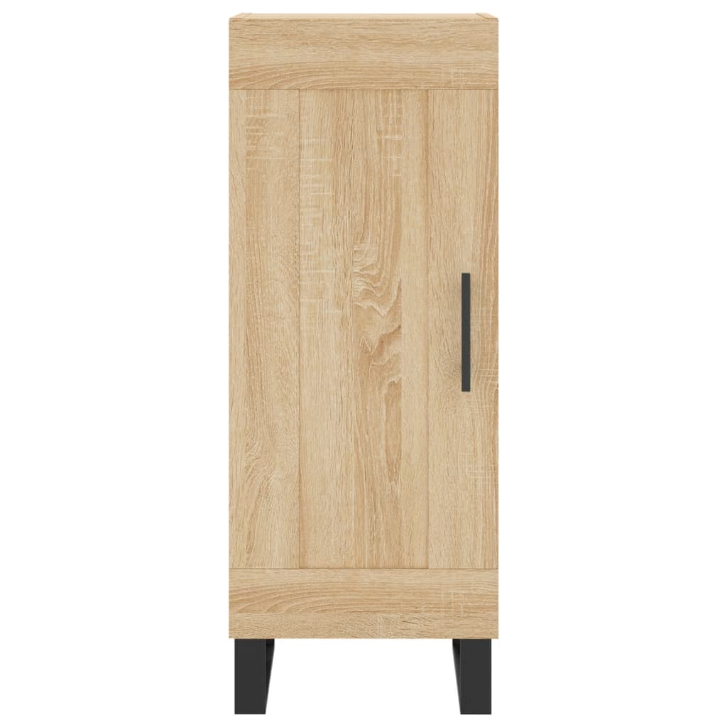 Příborník Dub Sonoma 34,5 X 34 X 90 Cm Kompozitní Dřevo