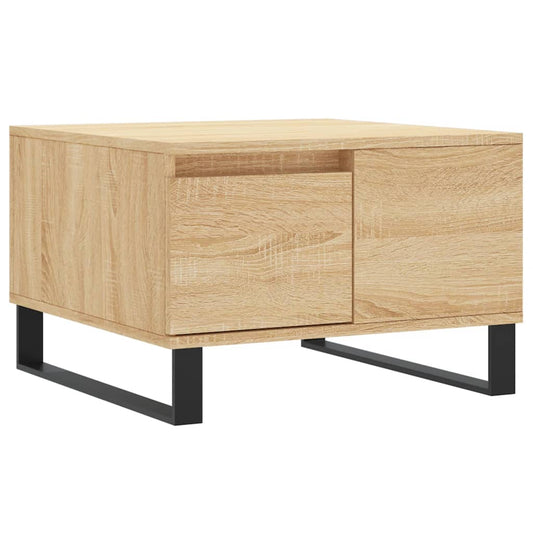 Konferenční Stolek Dub Sonoma 55X55X36,5 Cm Kompozitní Dřevo