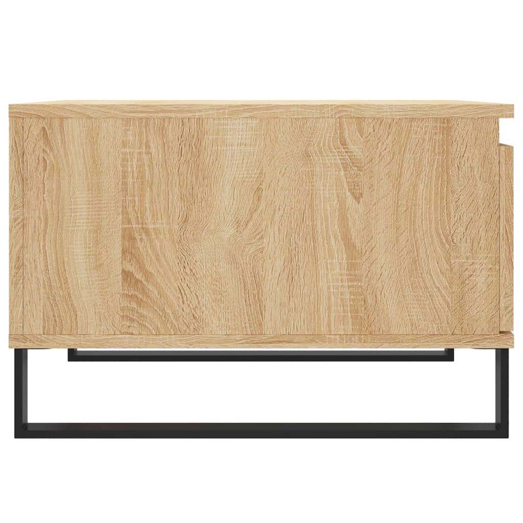 Konferenční Stolek Dub Sonoma 55X55X36,5 Cm Kompozitní Dřevo