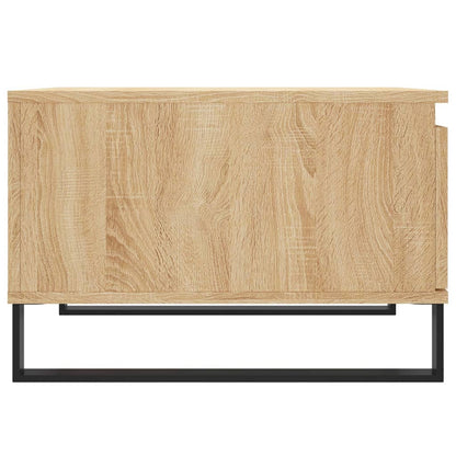 Konferenční Stolek Dub Sonoma 55X55X36,5 Cm Kompozitní Dřevo