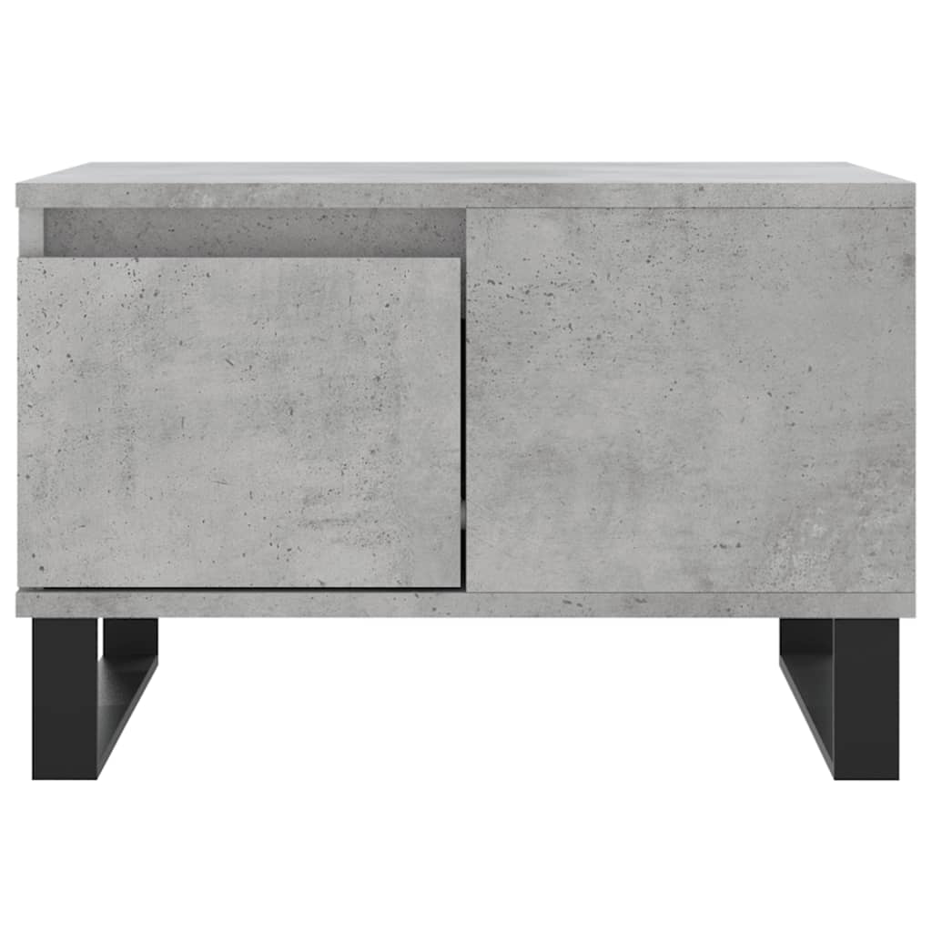 Konferenční Stolek Betonově Šedý 55X55X36,5 Cm Kompozitní Dřevo
