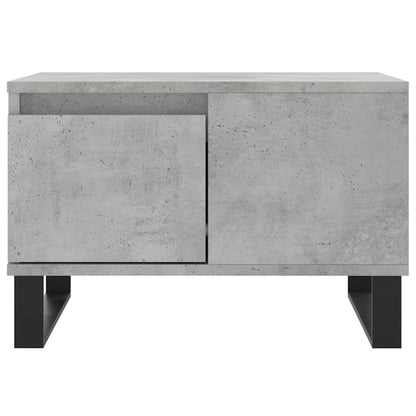 Konferenční Stolek Betonově Šedý 55X55X36,5 Cm Kompozitní Dřevo