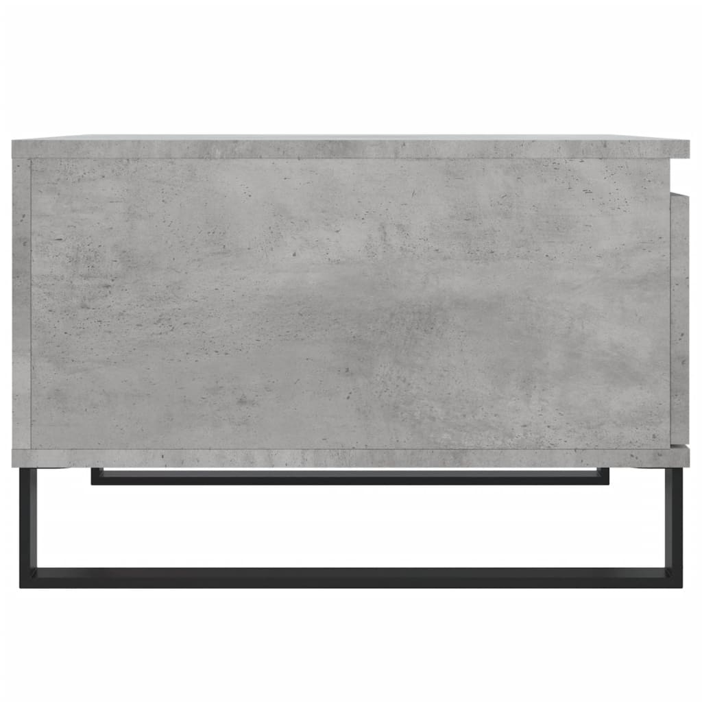 Konferenční Stolek Betonově Šedý 55X55X36,5 Cm Kompozitní Dřevo