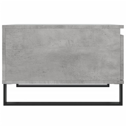 Konferenční Stolek Betonově Šedý 55X55X36,5 Cm Kompozitní Dřevo