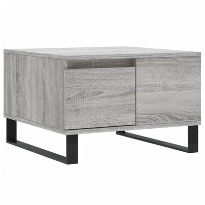 Konferenční Stolek Šedý Sonoma 55X55X36,5 Cm Kompozitní Dřevo