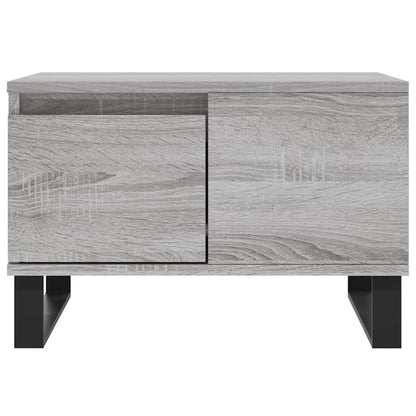 Konferenční Stolek Šedý Sonoma 55X55X36,5 Cm Kompozitní Dřevo