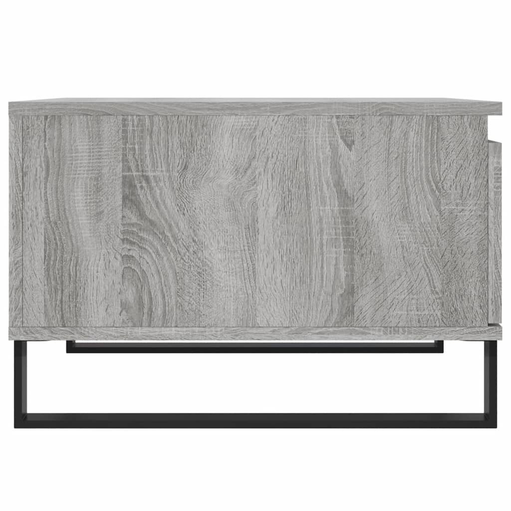 Konferenční Stolek Šedý Sonoma 55X55X36,5 Cm Kompozitní Dřevo
