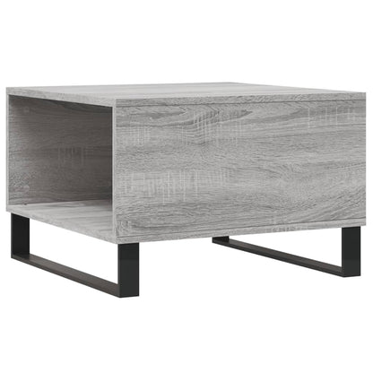 Konferenční Stolek Šedý Sonoma 55X55X36,5 Cm Kompozitní Dřevo