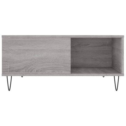 Konferenční Stolek Šedý Sonoma 80X80X36,5 Cm Kompozitní Dřevo