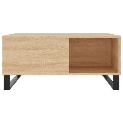 Konferenční Stolek Dub Sonoma 80X80X36,5 Cm Kompozitní Dřevo