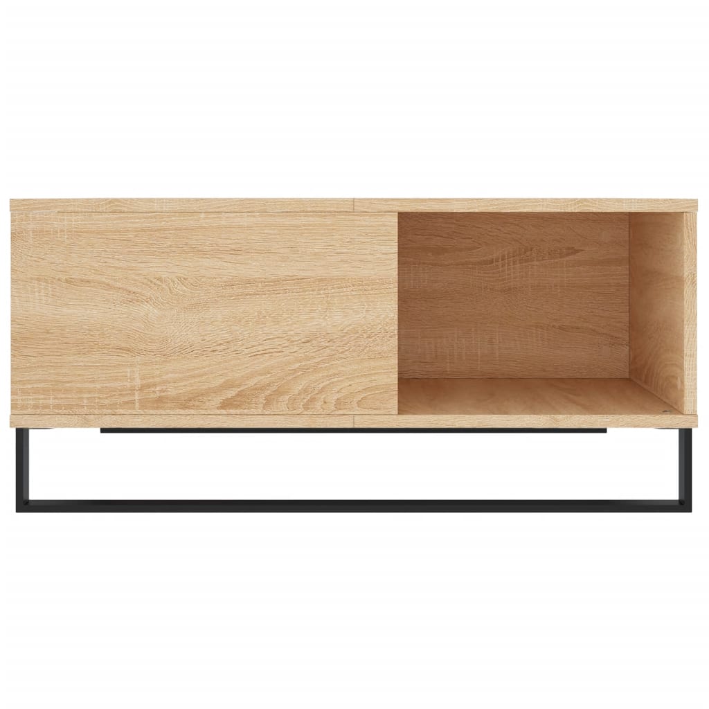 Konferenční Stolek Dub Sonoma 80X80X36,5 Cm Kompozitní Dřevo