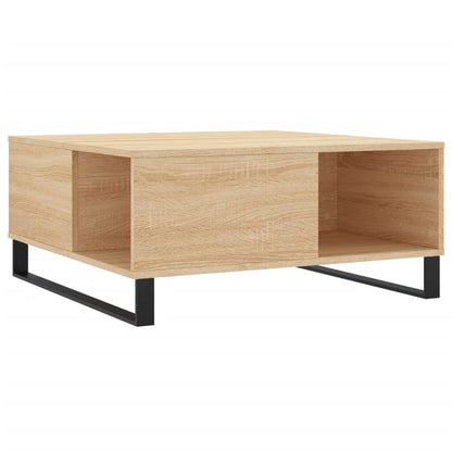 Konferenční Stolek Dub Sonoma 80X80X36,5 Cm Kompozitní Dřevo