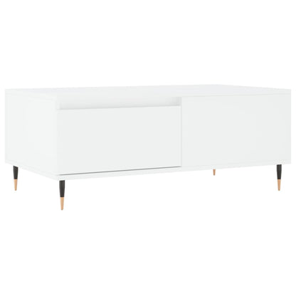 Konferenční Stolek Bílý 90 X 50 X 36,5 Cm Kompozitní Dřevo