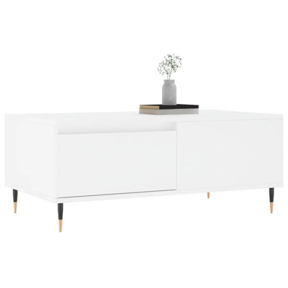Konferenční Stolek Bílý 90 X 50 X 36,5 Cm Kompozitní Dřevo