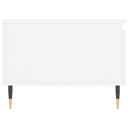 Konferenční Stolek Bílý 90 X 50 X 36,5 Cm Kompozitní Dřevo