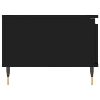 Konferenční Stolek Černý 90X50X36,5 Cm Kompozitní Dřevo