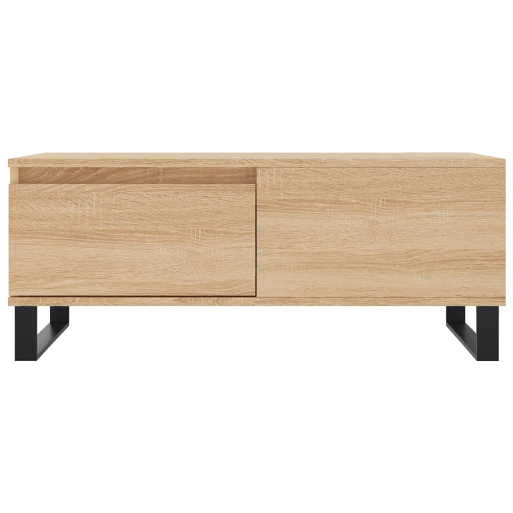 Konferenční Stolek Dub Sonoma 90X50X36,5 Cm Kompozitní Dřevo