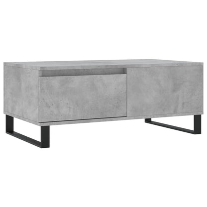 Konferenční Stolek Betonově Šedý 90X50X36,5 Cm Kompozitní Dřevo