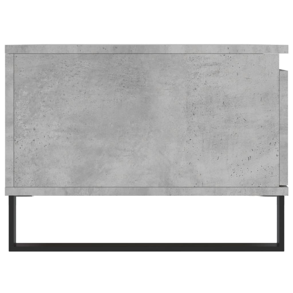 Konferenční Stolek Betonově Šedý 90X50X36,5 Cm Kompozitní Dřevo