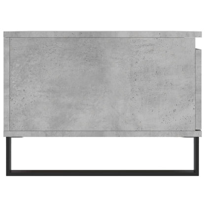 Konferenční Stolek Betonově Šedý 90X50X36,5 Cm Kompozitní Dřevo