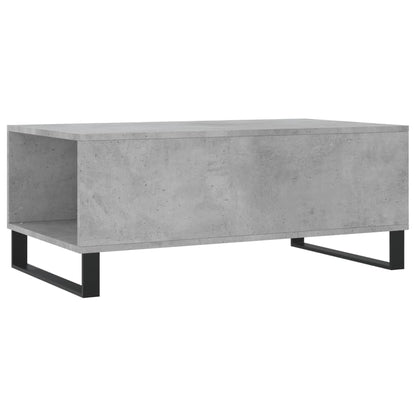 Konferenční Stolek Betonově Šedý 90X50X36,5 Cm Kompozitní Dřevo