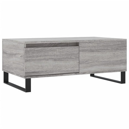 Konferenční Stolek Šedý Sonoma 90X50X36,5 Cm Kompozitní Dřevo