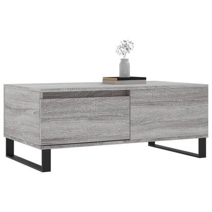 Konferenční Stolek Šedý Sonoma 90X50X36,5 Cm Kompozitní Dřevo
