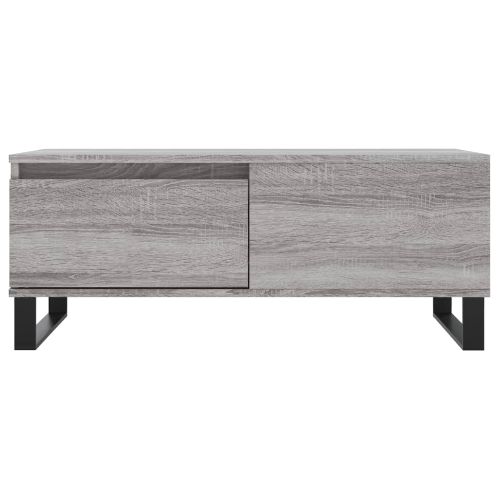 Konferenční Stolek Šedý Sonoma 90X50X36,5 Cm Kompozitní Dřevo