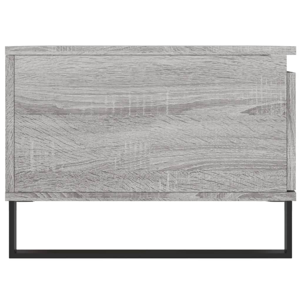 Konferenční Stolek Šedý Sonoma 90X50X36,5 Cm Kompozitní Dřevo
