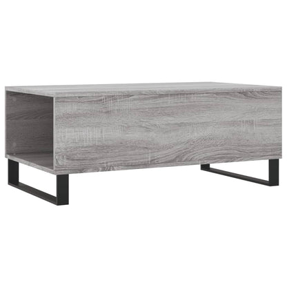 Konferenční Stolek Šedý Sonoma 90X50X36,5 Cm Kompozitní Dřevo