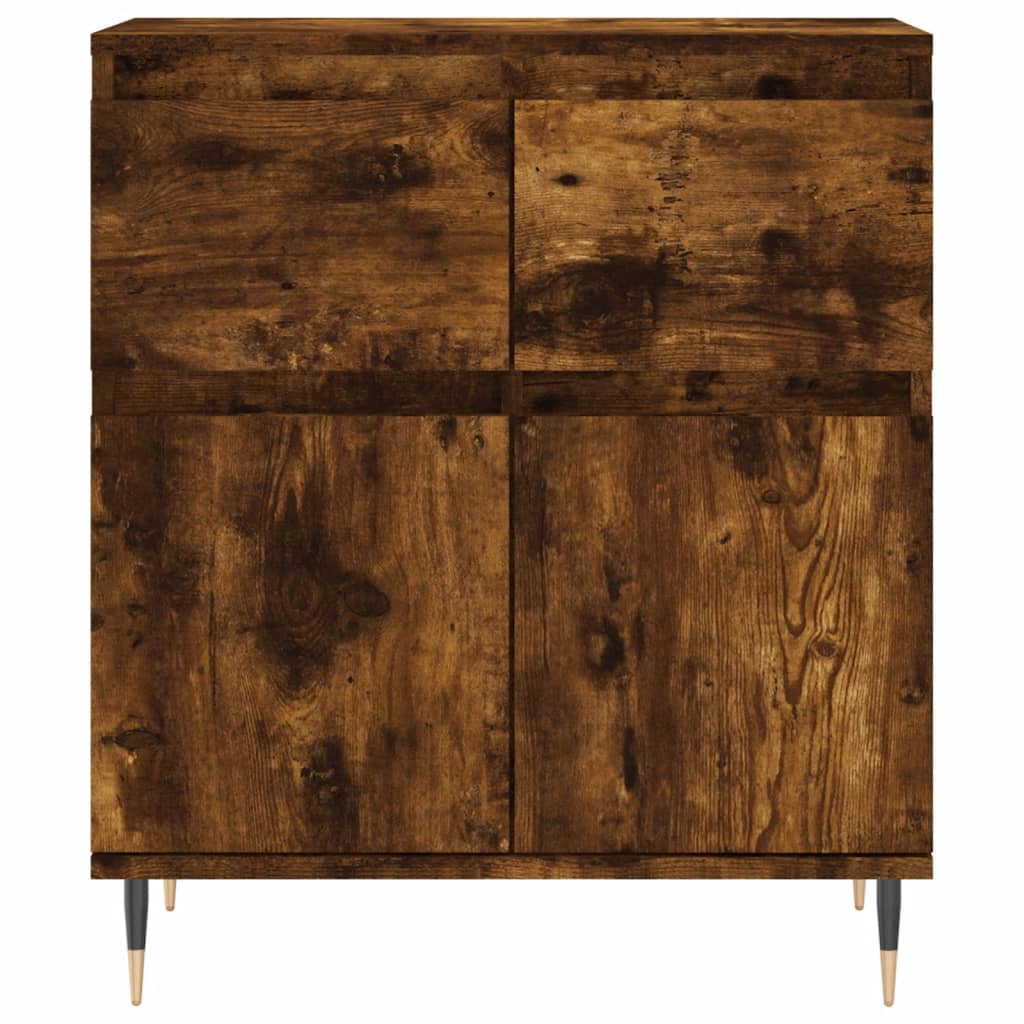 Příborník Kouřový Dub 60 X 35 X 70 Cm Kompozitní Dřevo