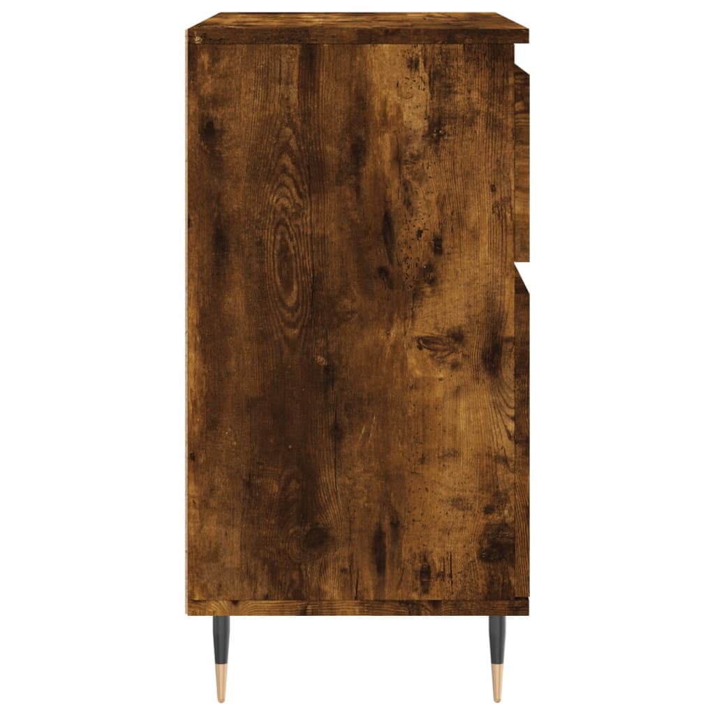 Příborník Kouřový Dub 60 X 35 X 70 Cm Kompozitní Dřevo