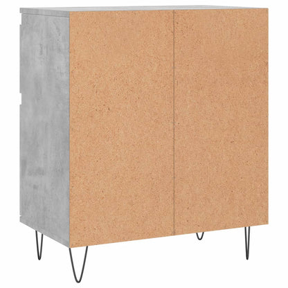 Příborník Betonově Šedý 60 X 35 X 70 Cm Kompozitní Dřevo
