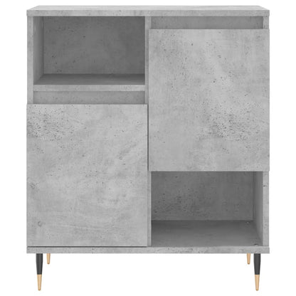 Příborník Betonově Šedý 60 X 35 X 70 Cm Kompozitní Dřevo