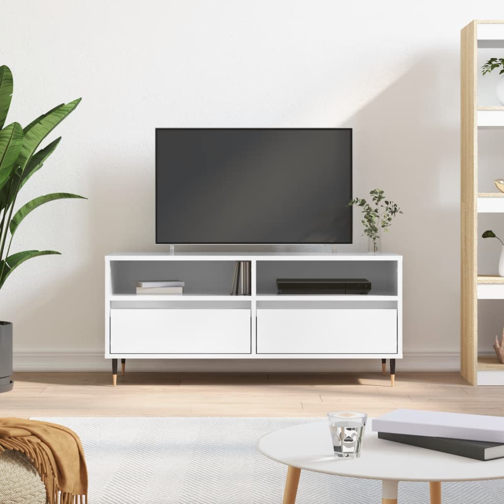 Tv Skříňka Šedá Sonoma 100 X 34,5 X 44,5 Cm Kompozitní Dřevo