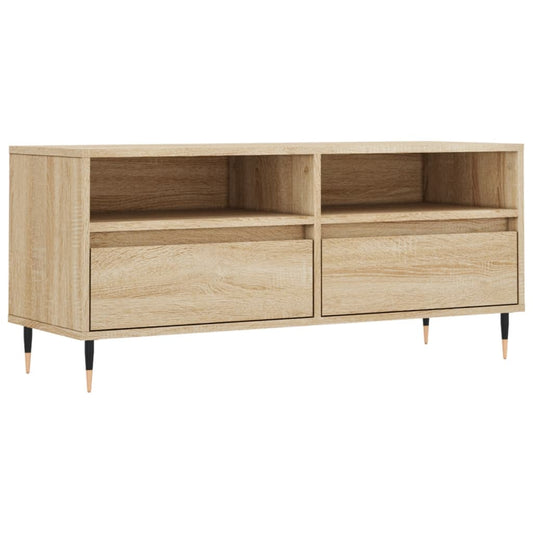 Tv Skříňka Dub Sonoma 100 X 34,5 X 44,5 Cm Kompozitní Dřevo