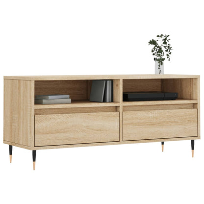 Tv Skříňka Dub Sonoma 100 X 34,5 X 44,5 Cm Kompozitní Dřevo