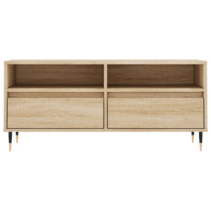 Tv Skříňka Dub Sonoma 100 X 34,5 X 44,5 Cm Kompozitní Dřevo