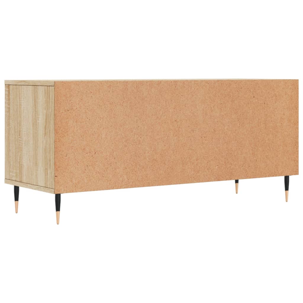 Tv Skříňka Dub Sonoma 100 X 34,5 X 44,5 Cm Kompozitní Dřevo