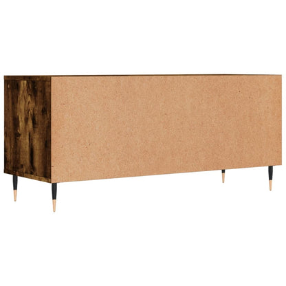 Tv Skříňka Kouřový Dub 100 X 34,5 X 44,5 Cm Kompozitní Dřevo