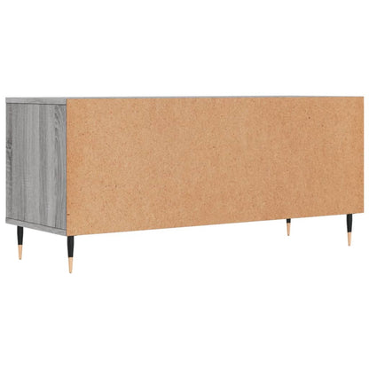 Tv Skříňka Šedá Sonoma 100 X 34,5 X 44,5 Cm Kompozitní Dřevo