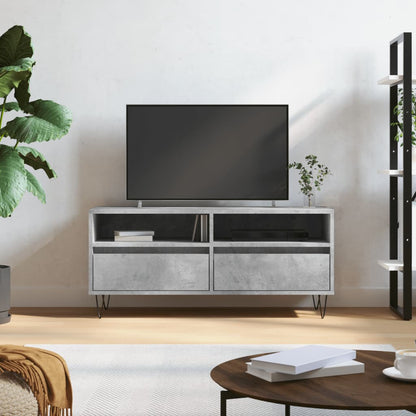 Tv Skříňka Bílá Vysoký Lesk 100X34,5X44,5 Cm Kompozitní Dřevo