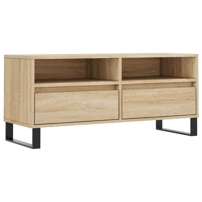 Tv Skříňka Dub Sonoma 100 X 34,5 X 44,5 Cm Kompozitní Dřevo