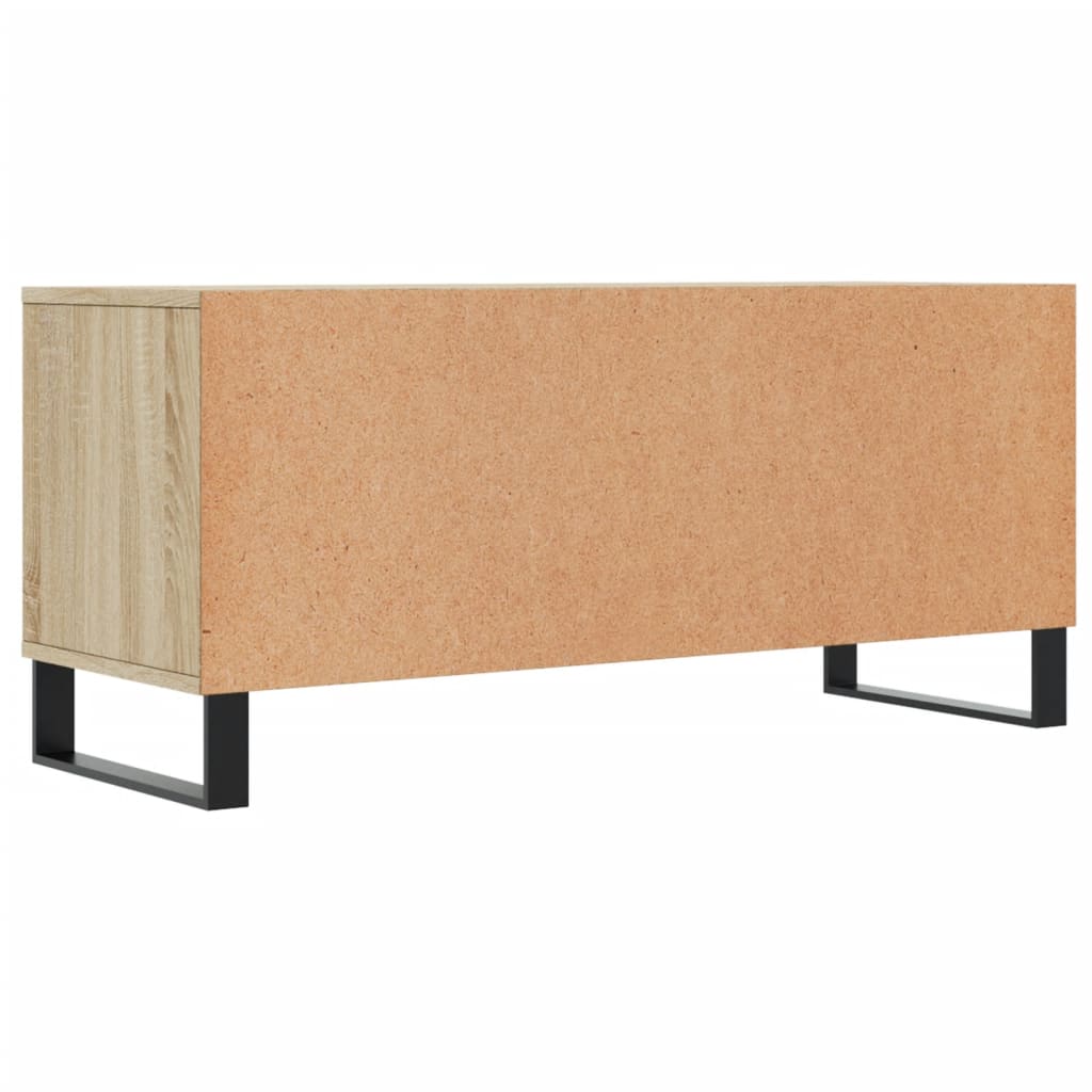 Tv Skříňka Dub Sonoma 100 X 34,5 X 44,5 Cm Kompozitní Dřevo