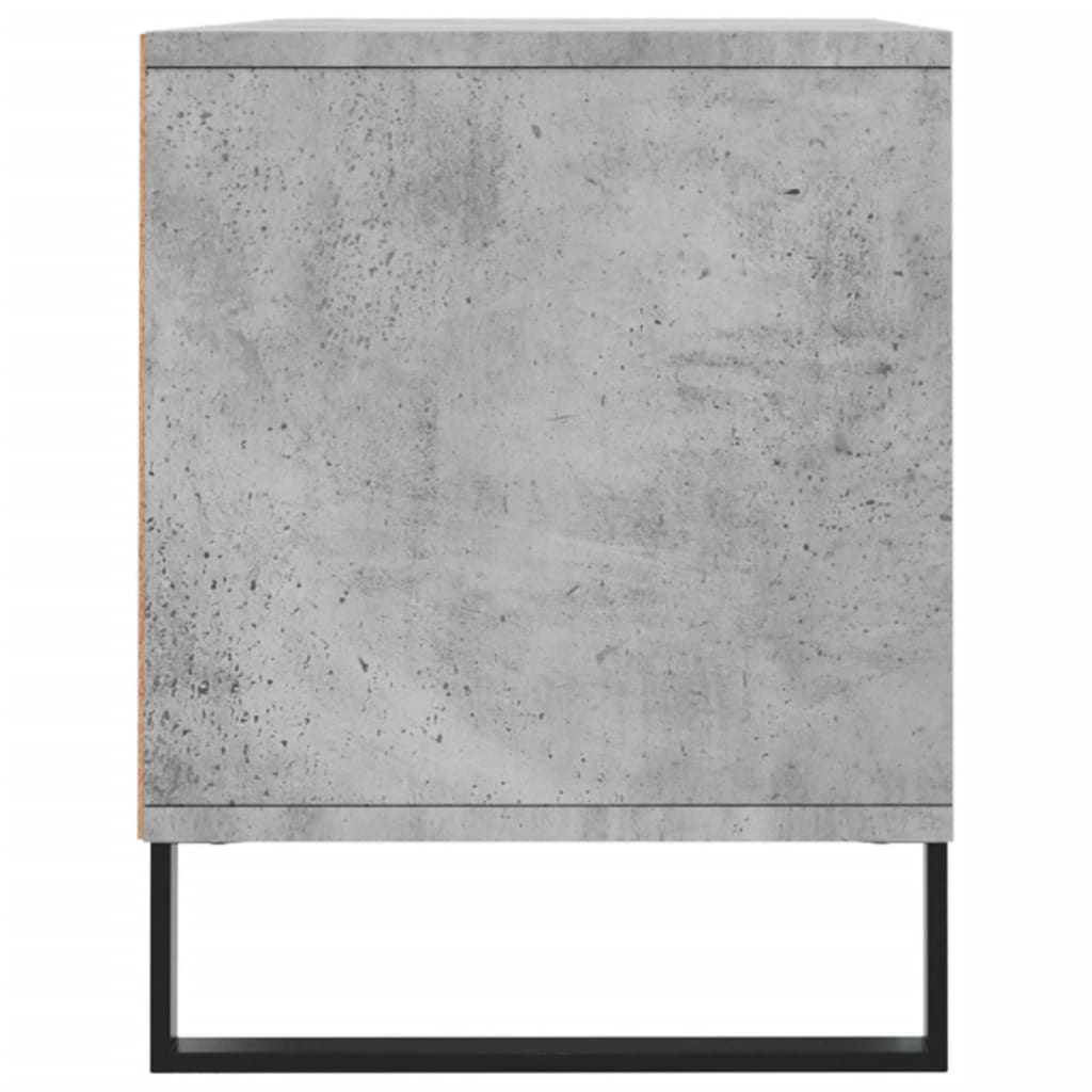 Tv Skříňka Betonově Šedá 100 X 34,5 X 44,5 Cm Kompozitní Dřevo