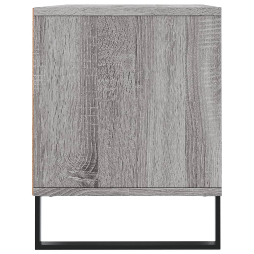 Tv Skříňka Šedá Sonoma 100 X 34,5 X 44,5 Cm Kompozitní Dřevo
