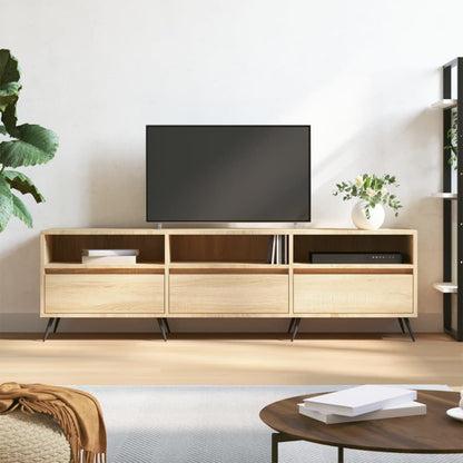 Tv Skříňka Betonově Šedá 150 X 30 X 44,5 Cm Kompozitní Dřevo