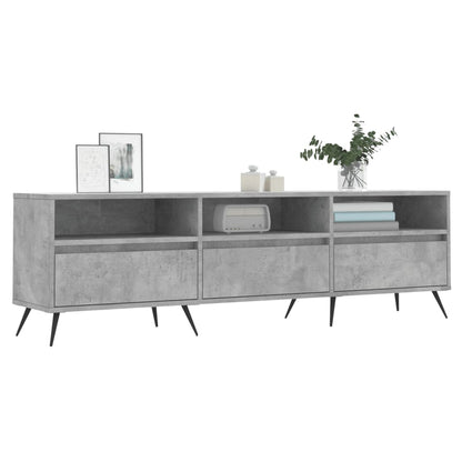 Tv Skříňka Betonově Šedá 150 X 30 X 44,5 Cm Kompozitní Dřevo