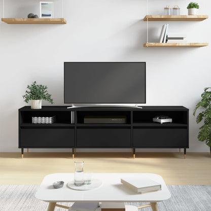 Tv Skříňka Šedá Sonoma 150 X 30 X 44,5 Cm Kompozitní Dřevo