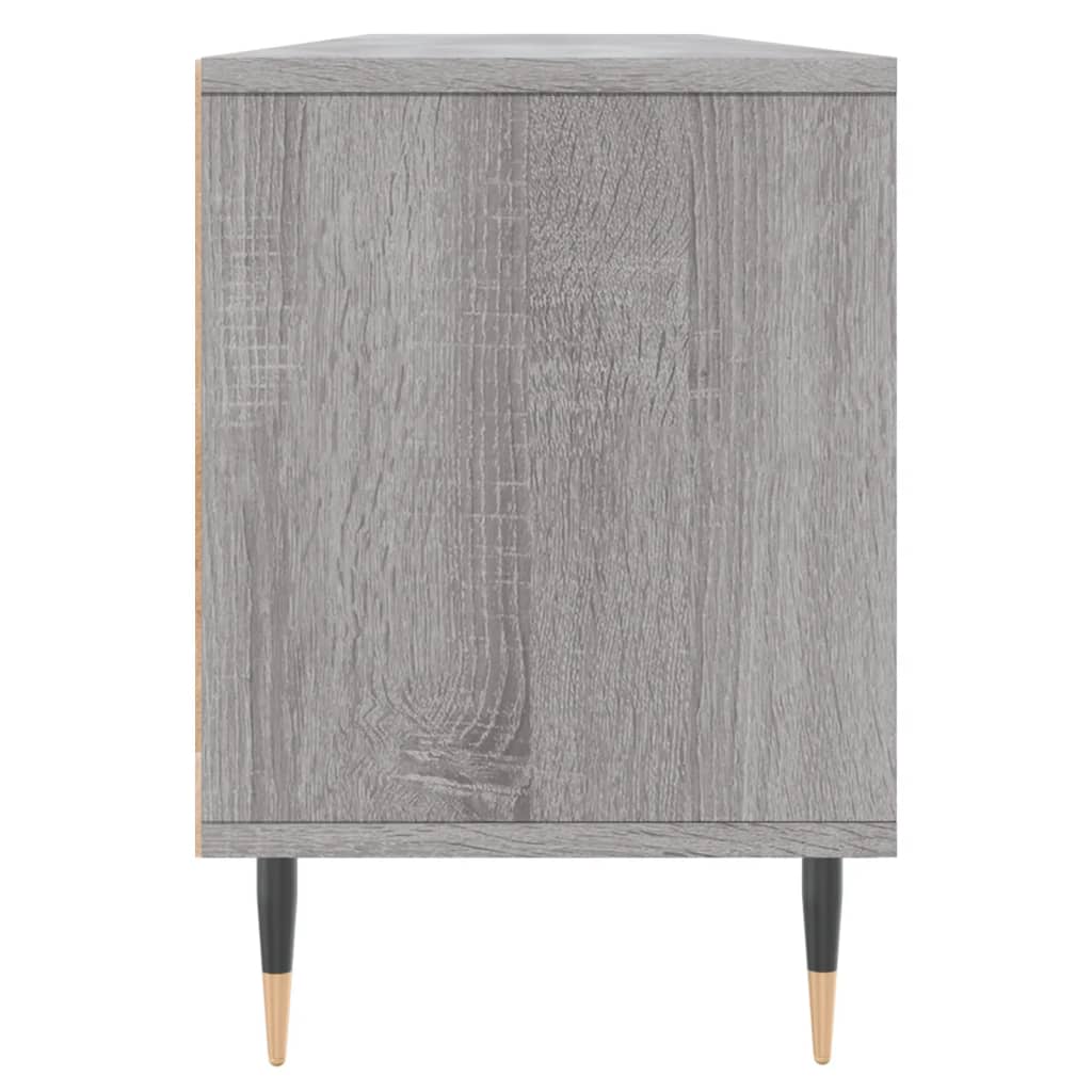 Tv Skříňka Šedá Sonoma 150 X 30 X 44,5 Cm Kompozitní Dřevo